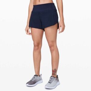 Lululemon | Speed Up Short Long Updated Fit True Navy Size 14 Tall